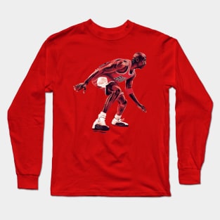 BASKETBALLART - JORDAN JORDAN Long Sleeve T-Shirt